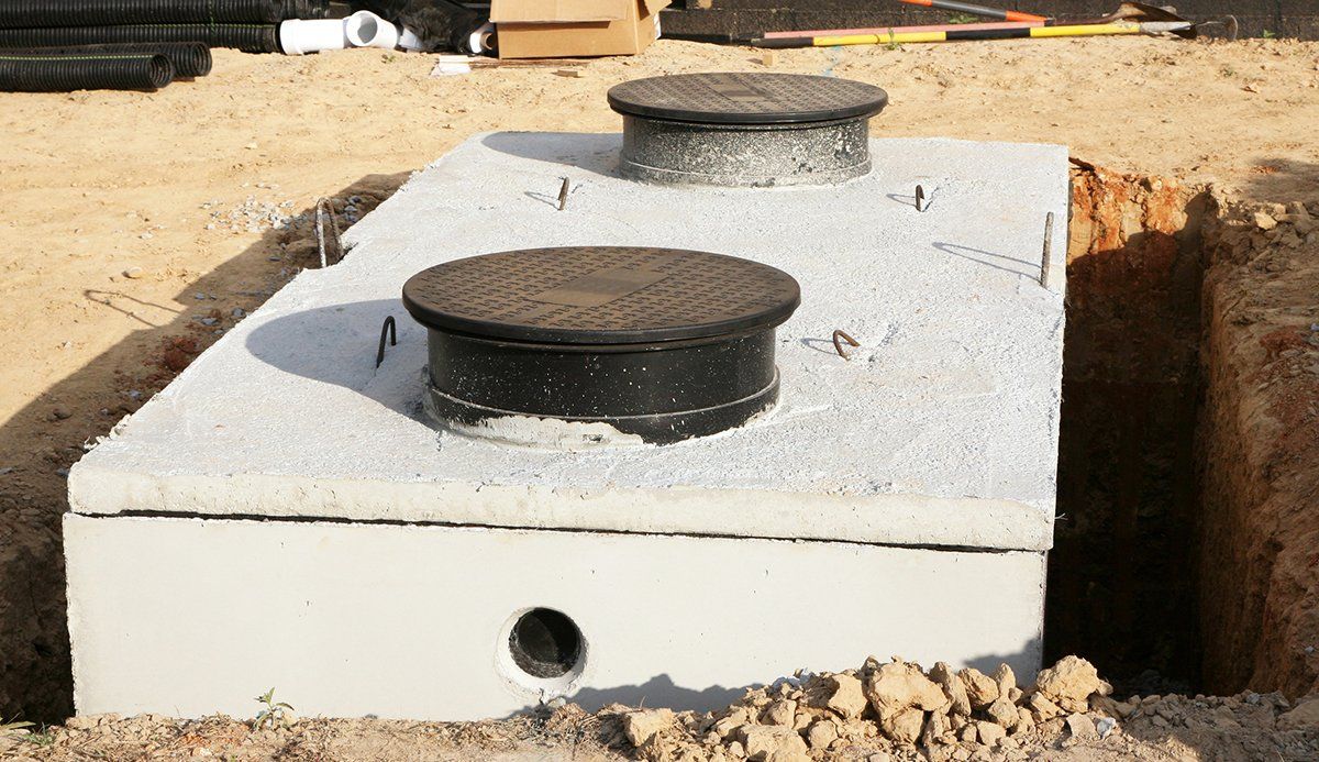 New Septic Tank — Skaneateles, NY — Skaneateles Excavation Inc