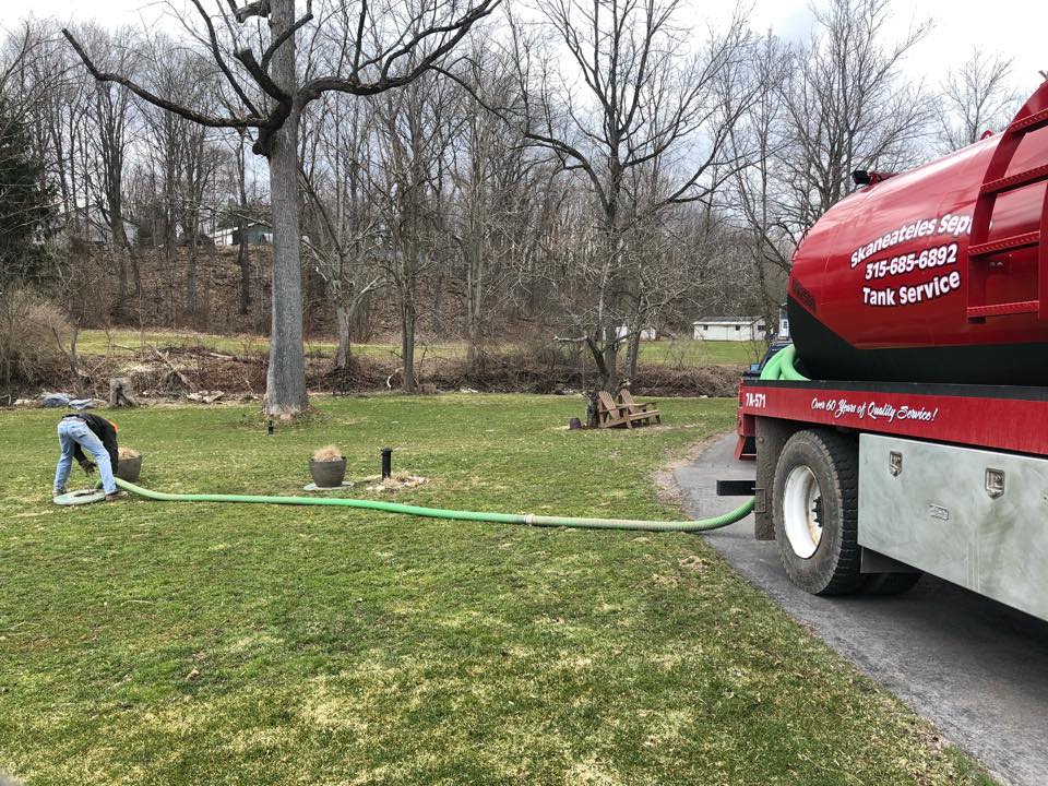 New Septic Tank — Skaneateles, NY — Skaneateles Excavation Inc