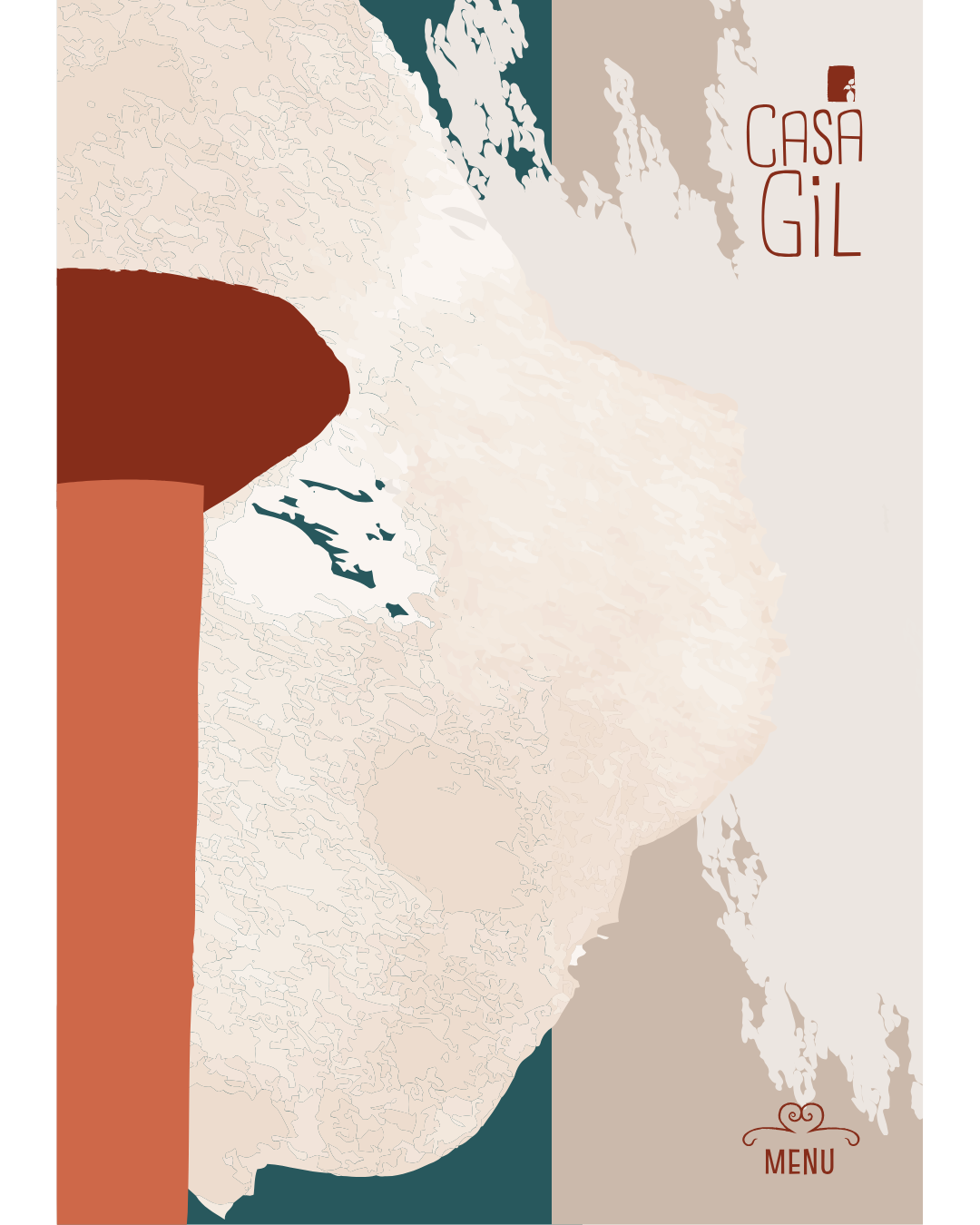 Pratos e drinks do cardápio