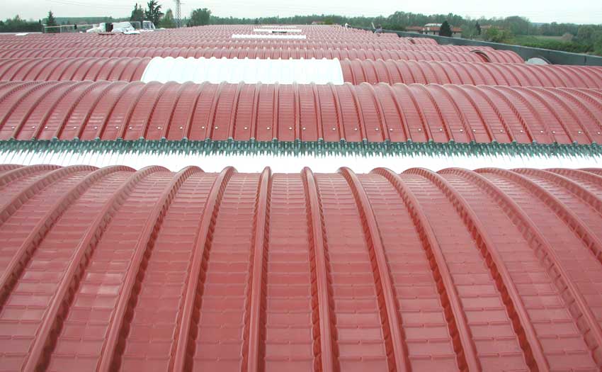 coperture industriali a Bergamo per capannone