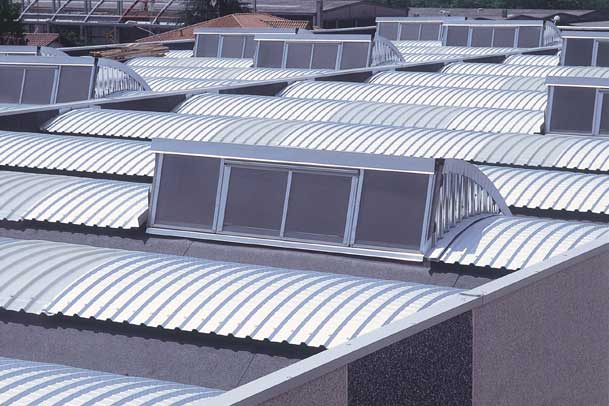 coperture industriali a Bergamo grigie