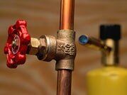 Red Faucet — Replacing Copper Pipes  in Pasadena, CA