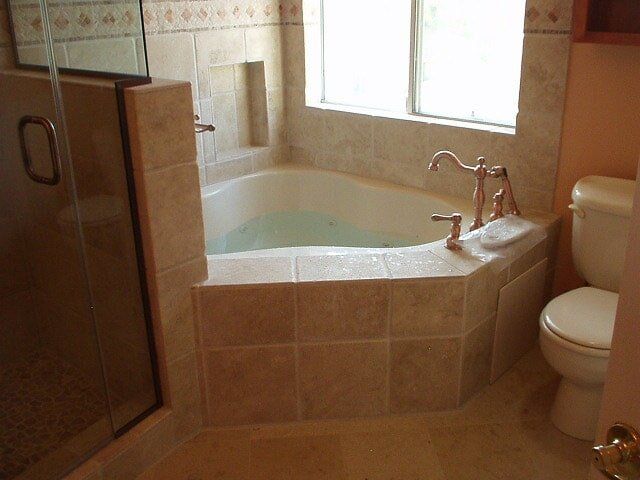 Modern Bathroom Bathtub — Remodeling Installation  in Pasadena, CA