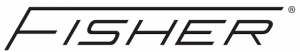 Logotipo de la empresa Fisher. La palabra