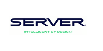 Logotipo para Server, una empresa de tecnología, con la palabra 