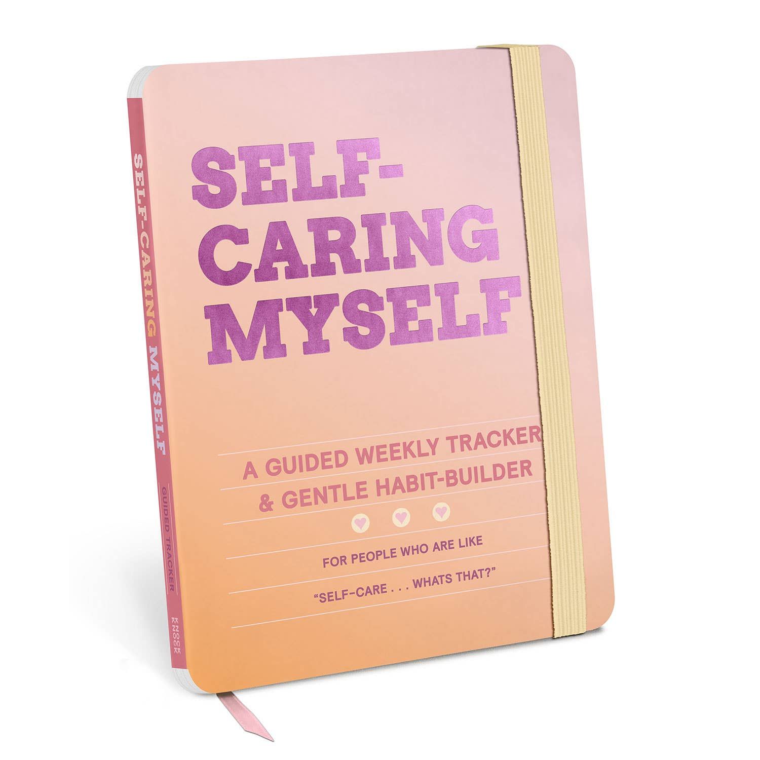Self caring myself a guided weekly tracker and gentle habit builder