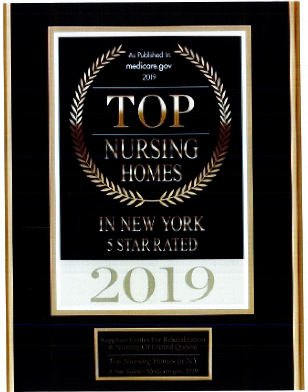 New York Top Nursing Homes 2019 Award
