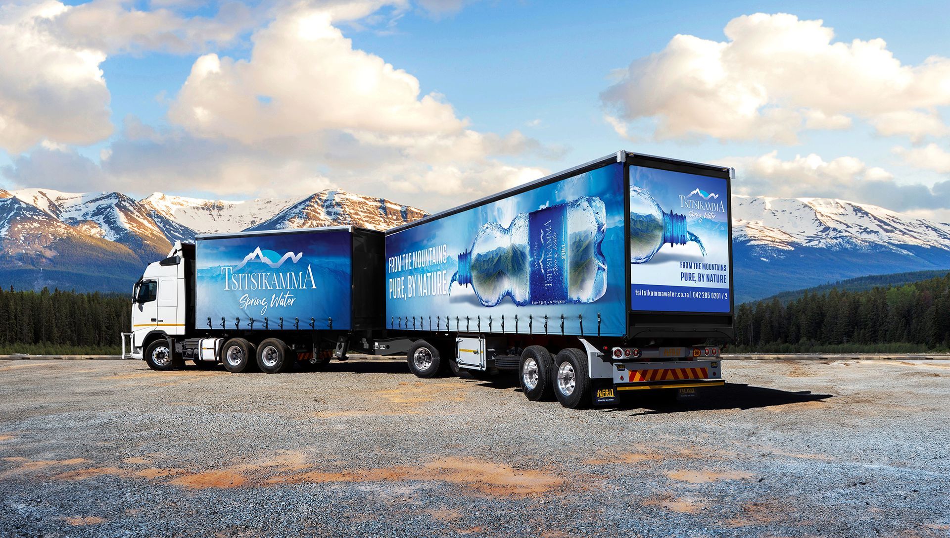 LKDA Drive - SA's leading manufacturer of high quality printed Tautliner trailer curtains. Afrit OEM Supplier.