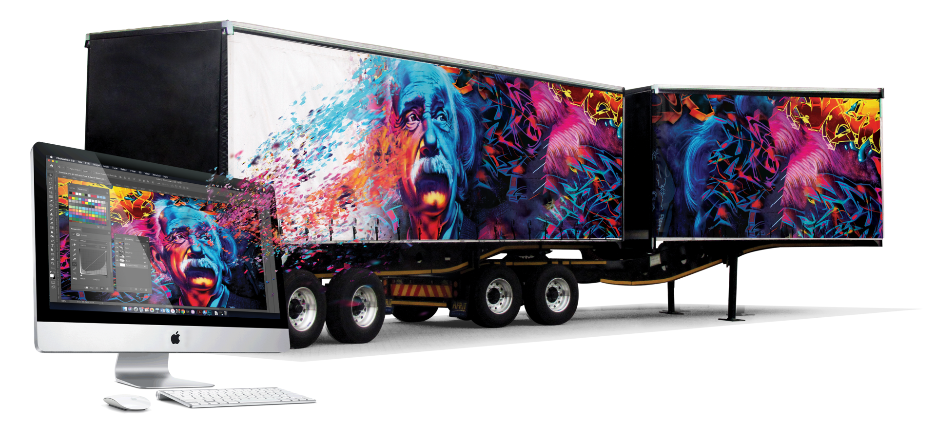 LKDA Drive - Tautliner Trailer Curtains.