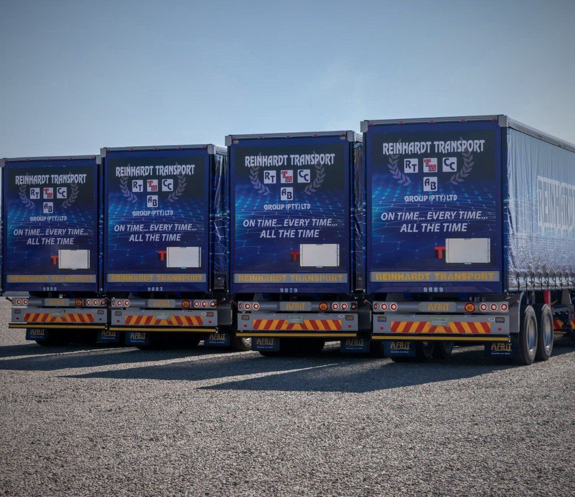 LKDA Drive - Reinhardt Transport Branding Partner. Tautliner Printed Trailer Curtains.
