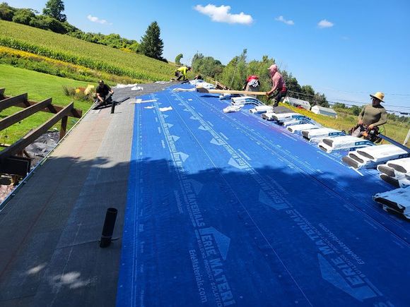 New roof replacement in Lafayette NY 