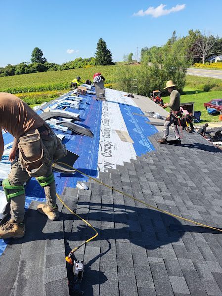 New roof replacement in Lafayette NY 