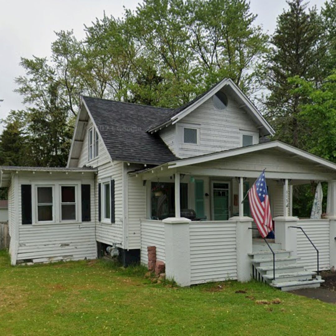 Main Street, Central Square NY - before new siding and roof