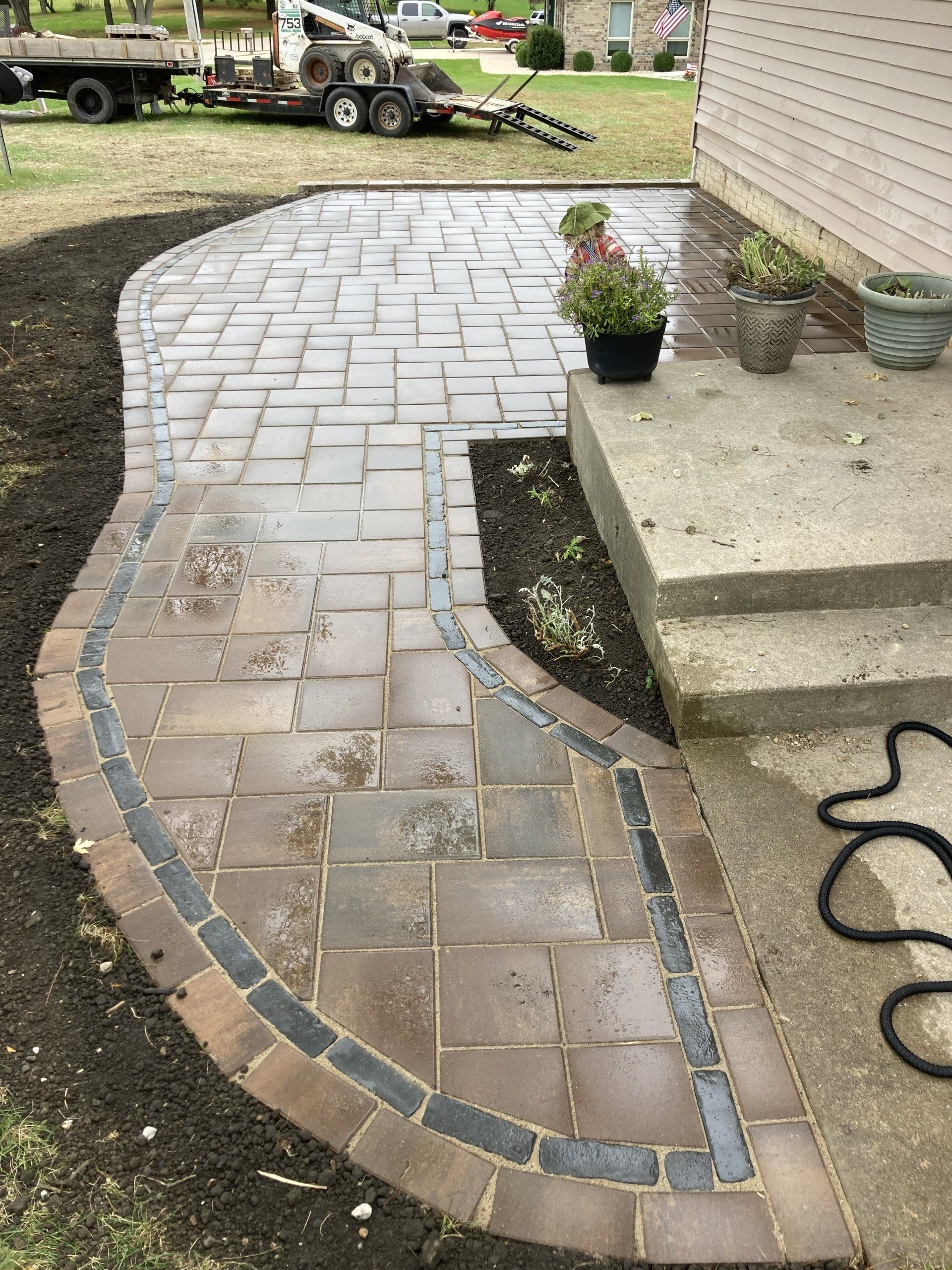 Paver patio