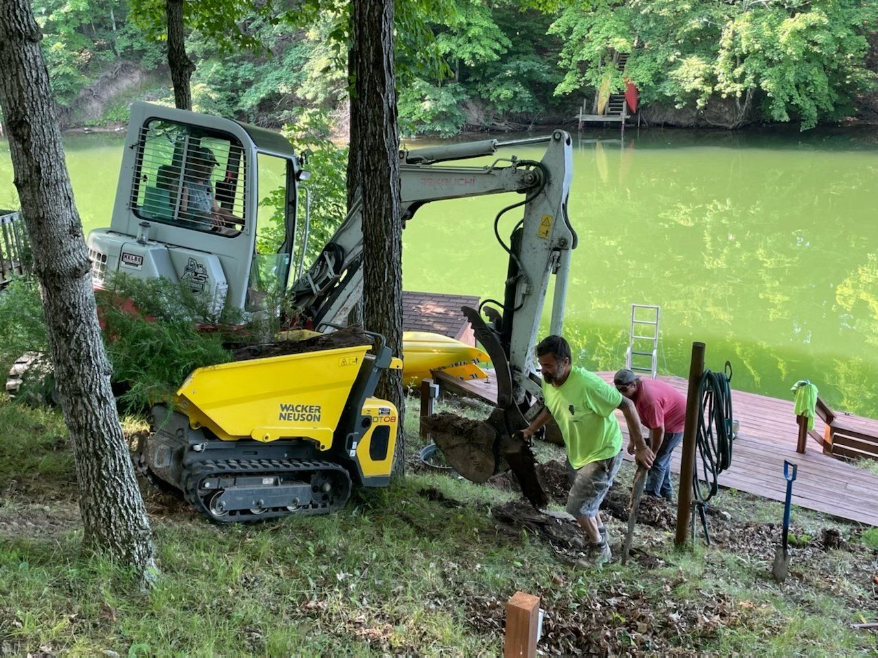 lakeside wall replacement