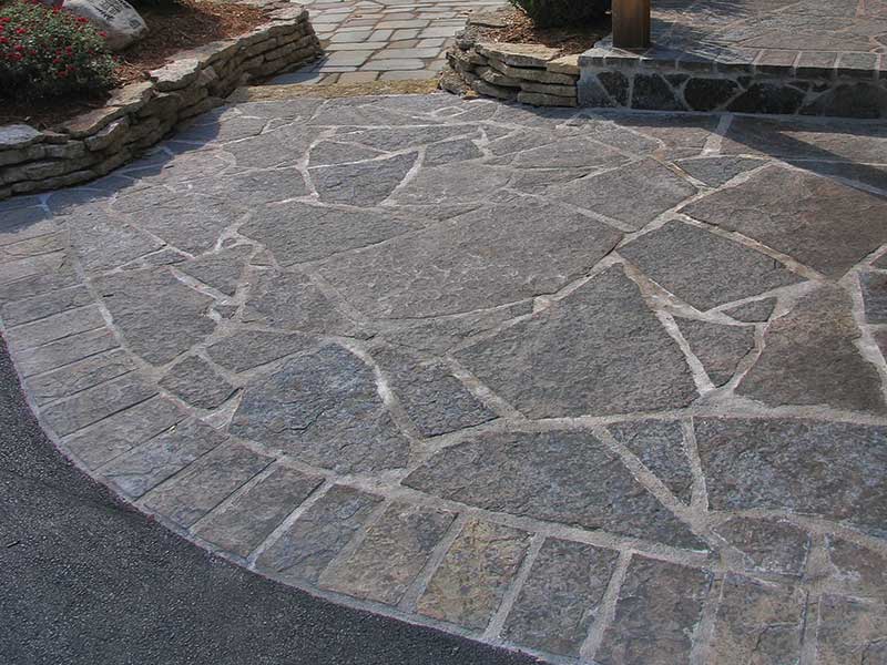 Hickory+gray+flagstone