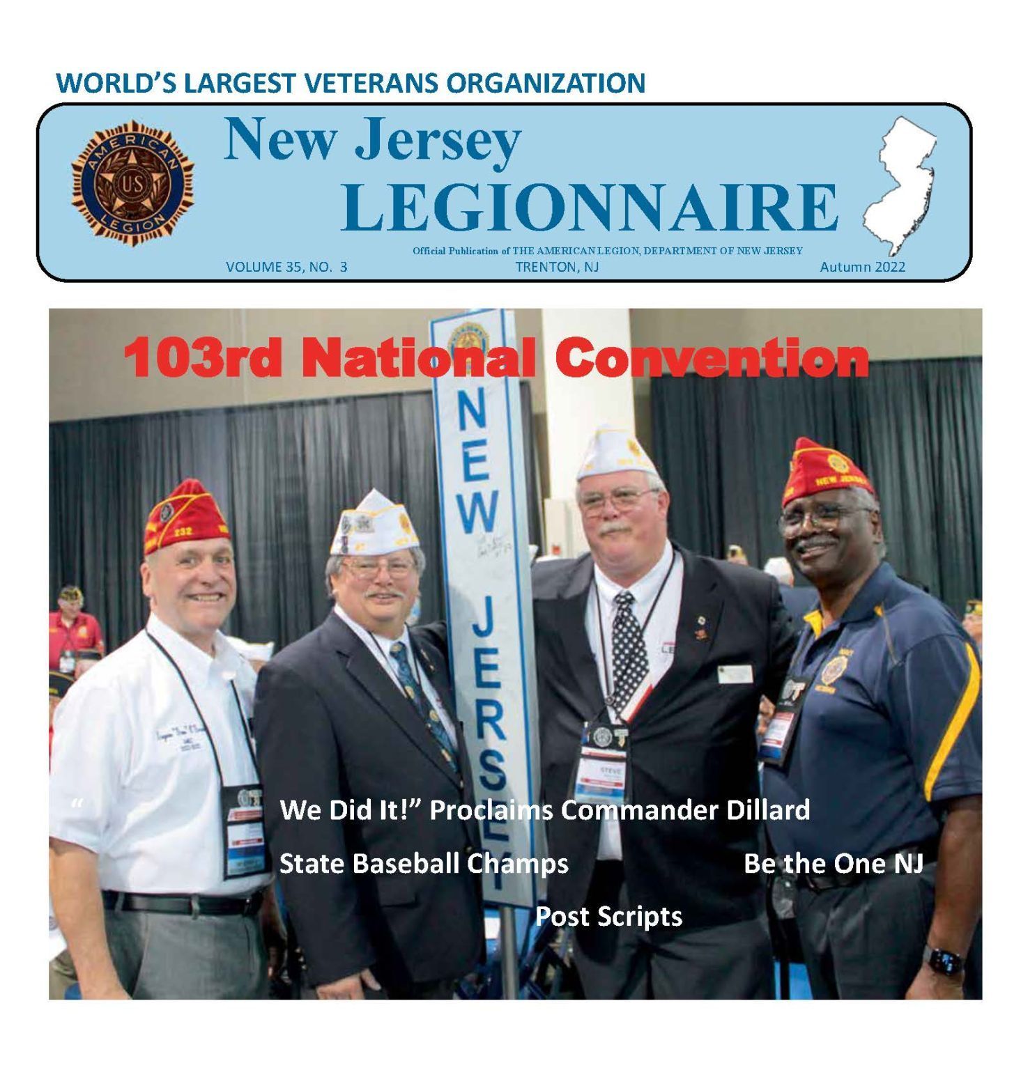 Picture of NJ Legionnaire coverpage