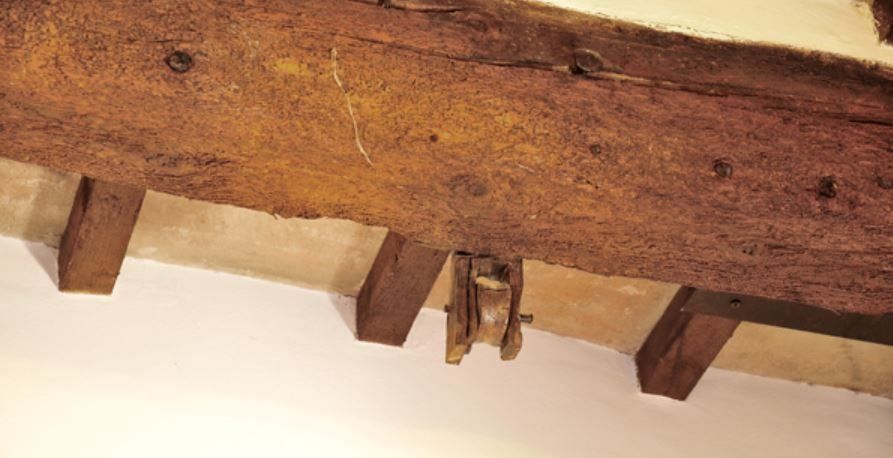 interni di una camera dell'agriturismo