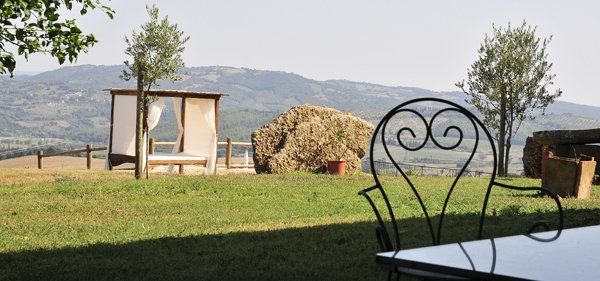 giardino dell'agriturismo