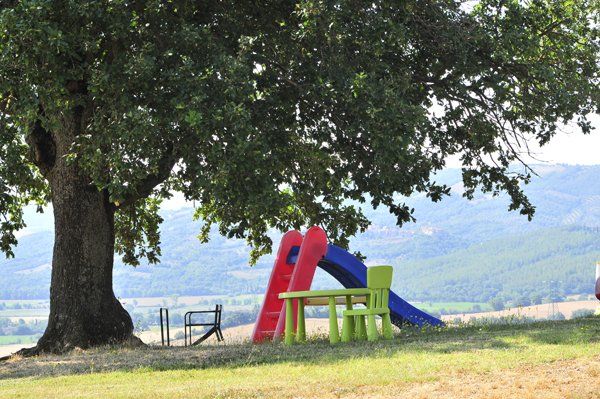 parco giochi per bambini nell'agriturismo
