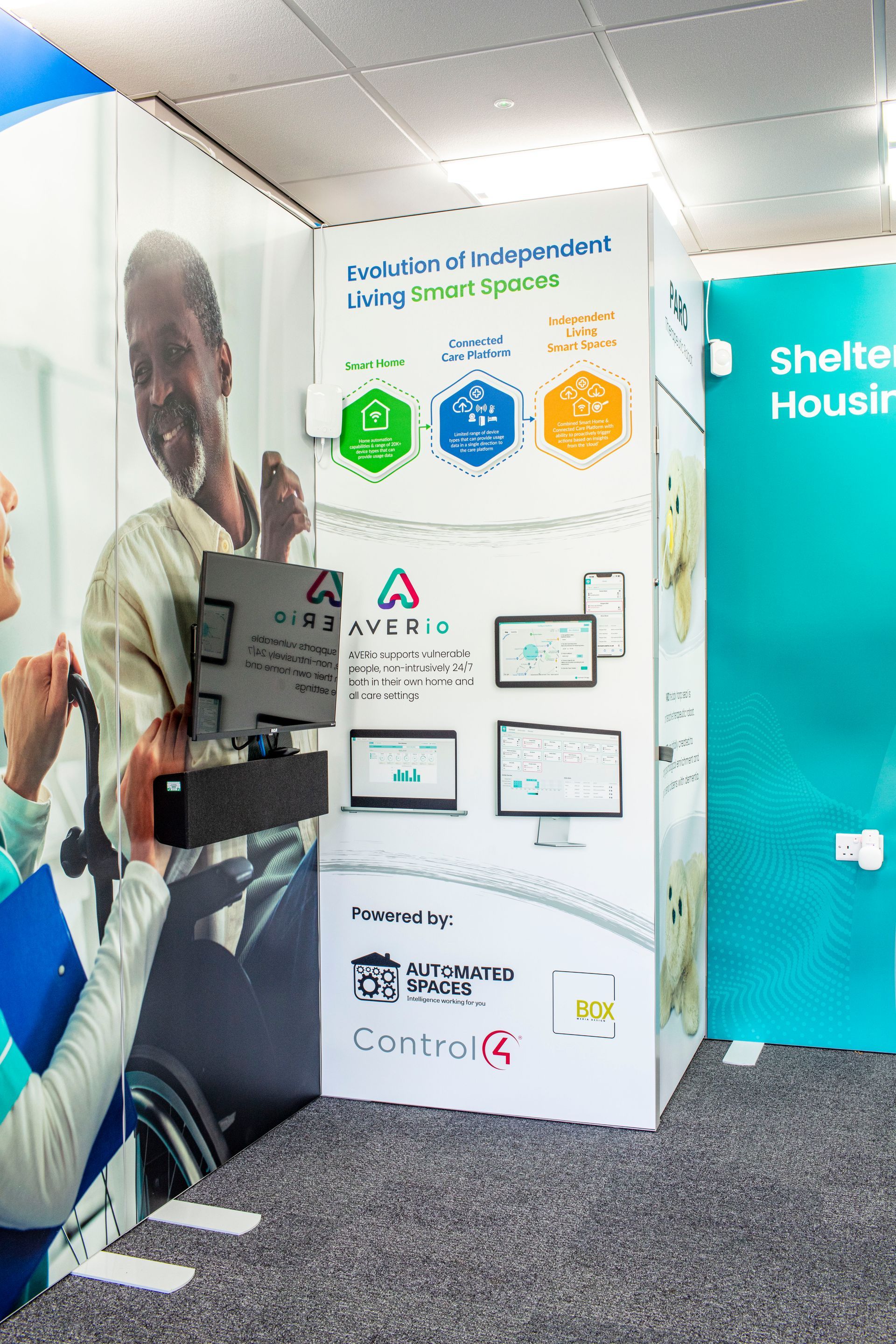 Independent Living Smart Spaces Demonstration Suite Connected Care