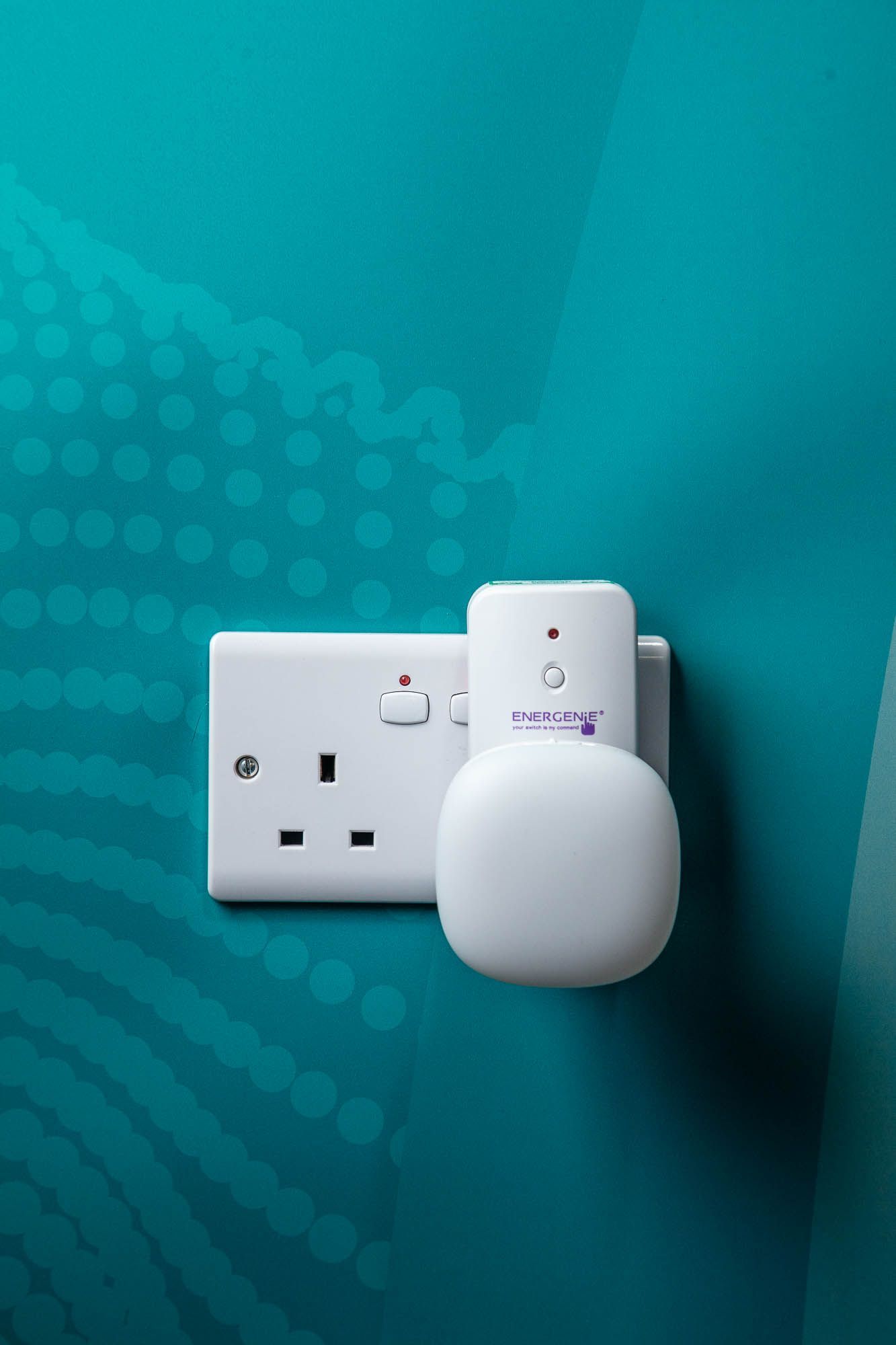 Photograph of Energenie Smart Mains Power Socket and Smart Power Adaptor