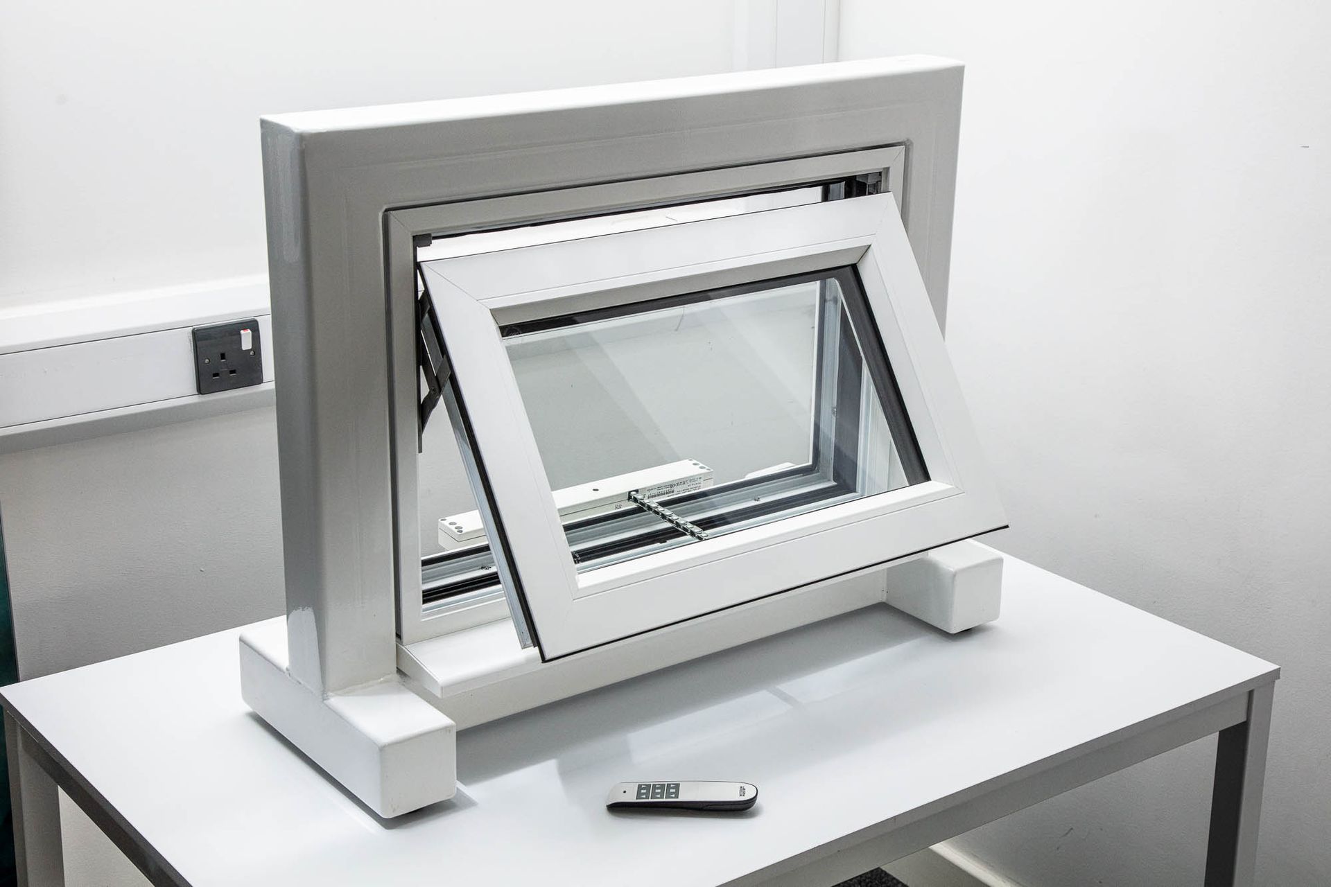 Photograph of Window Master window actuator