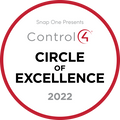 Control4 Circle of Excellence 2022 Award Logo