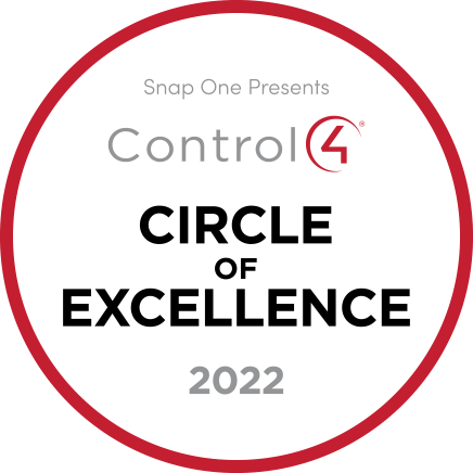 Control4 Circle of Excellence 2022 Award Logo