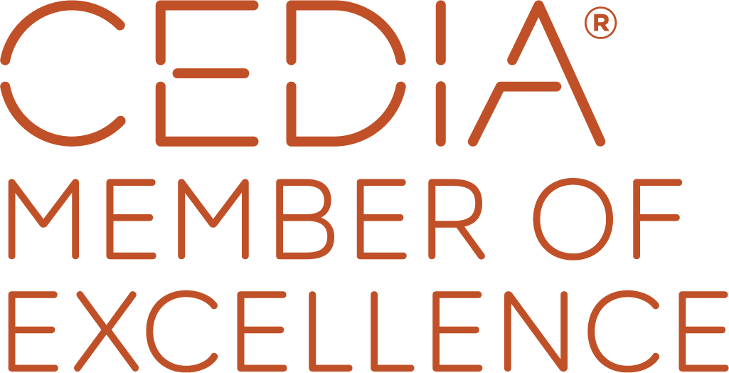 CEDIA Member of Excellence Logo