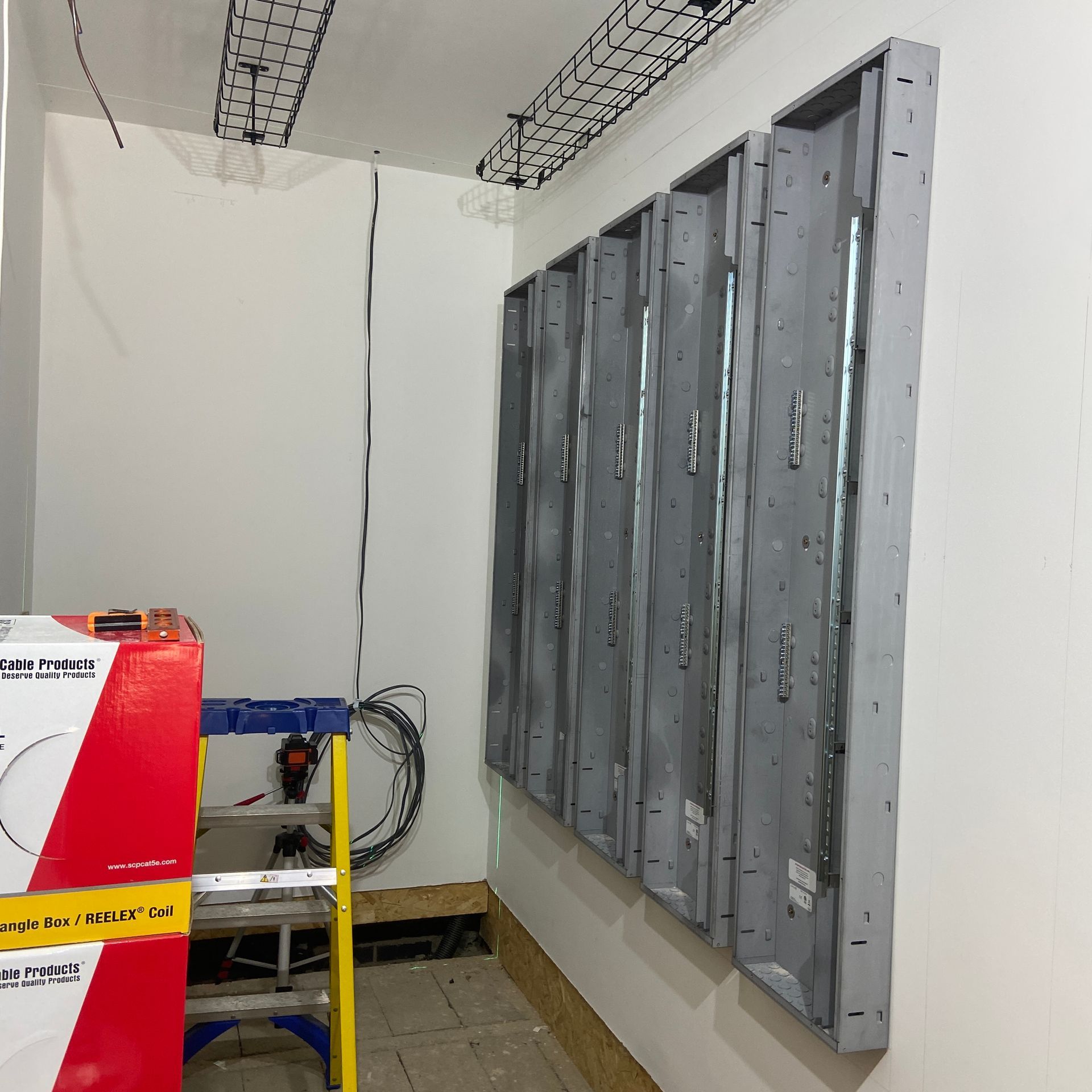 Photo of Installation of smart lighting panels