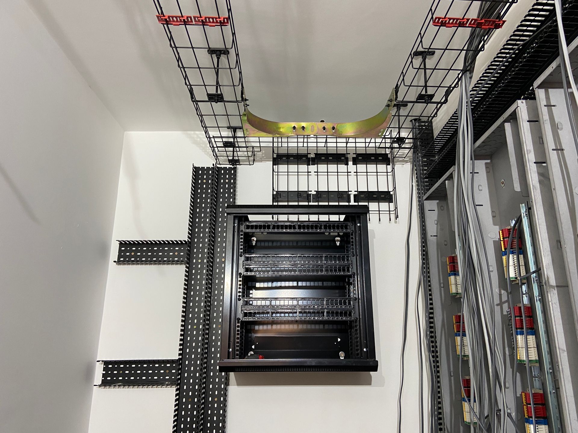 Photo of Installation of patch panel