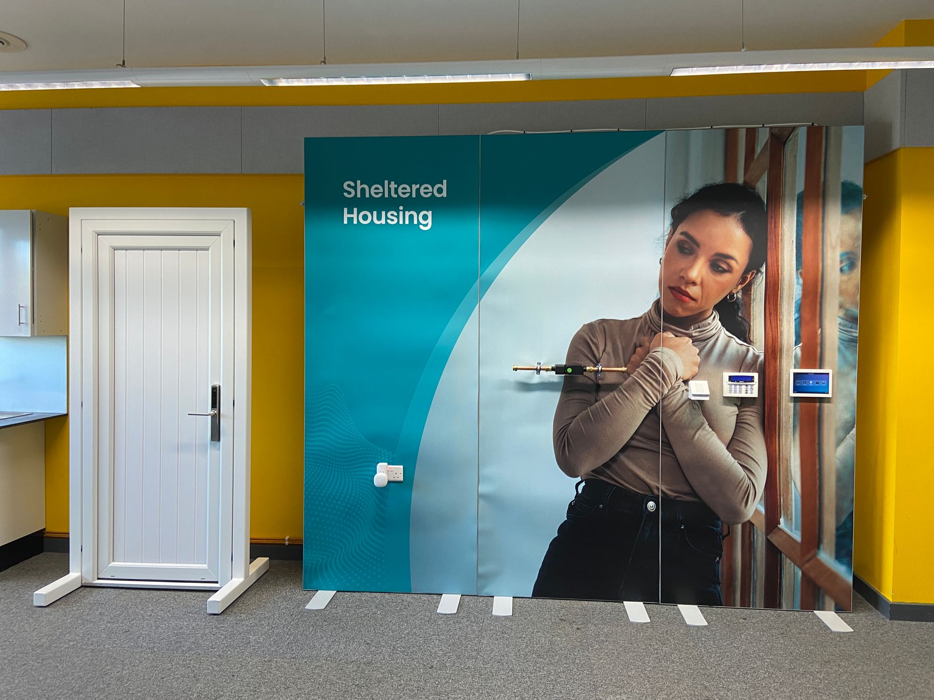 Photograph of demonstration suite at Dartford College