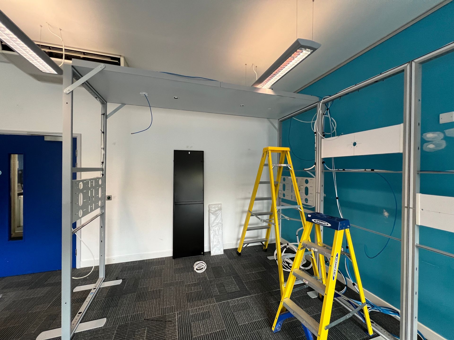Photograph of 3rd fix at Tonbridge College