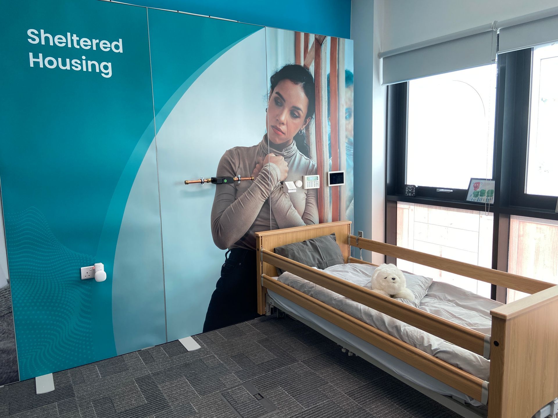 Photograph of demonstration suite at Tonbridge College
