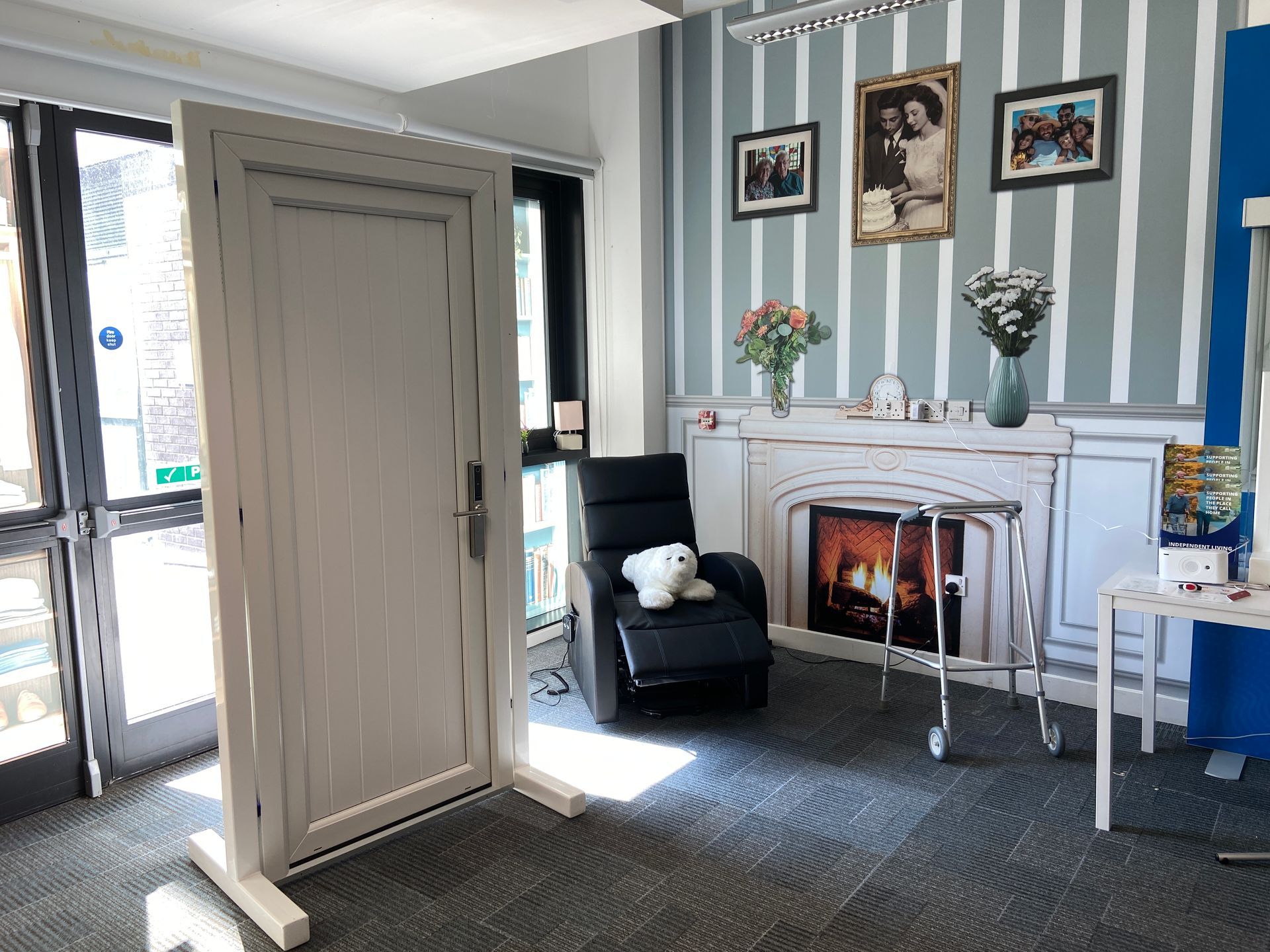 Photograph of demonstration suite at Tonbridge College