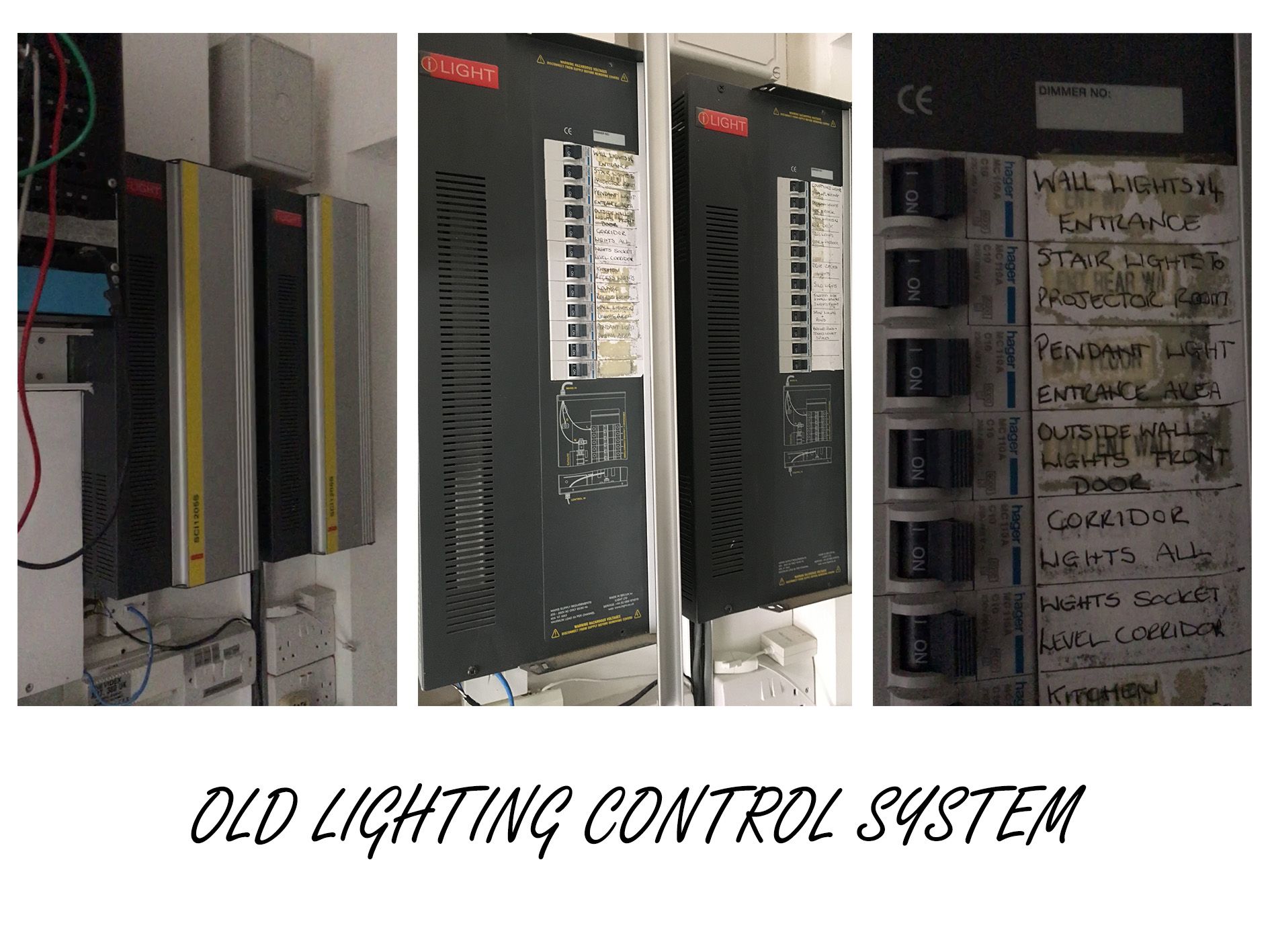 Old lighting control system