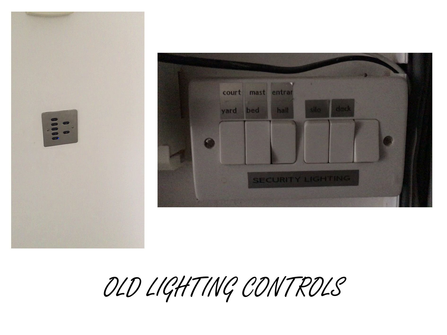 Old Lighting Controls