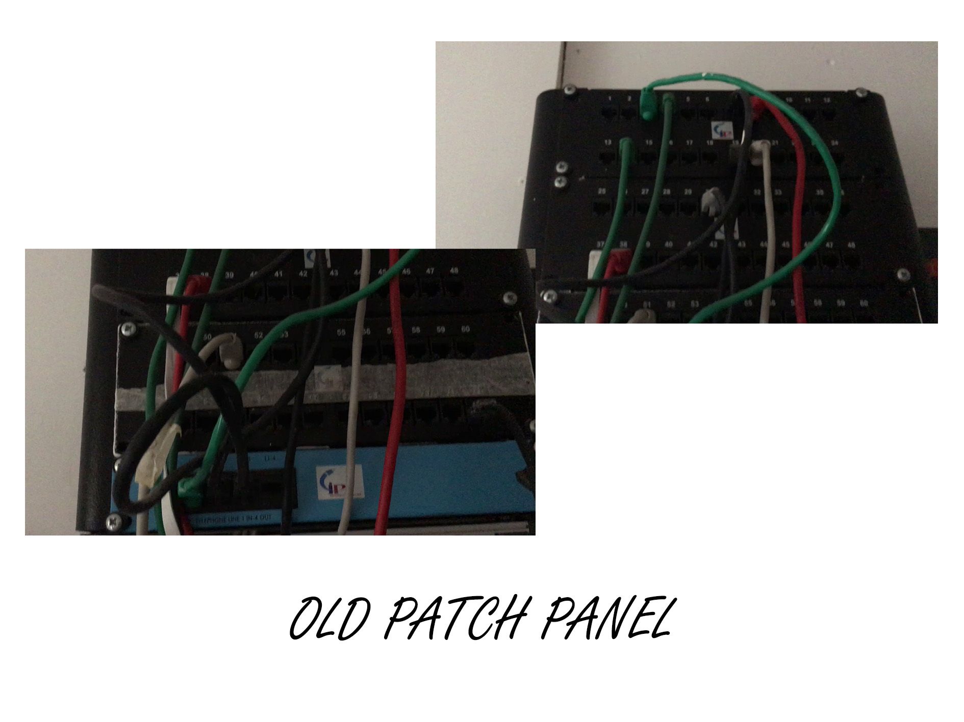 Old patch panel
