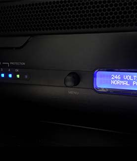A photograph of a the front of a Furman UPS