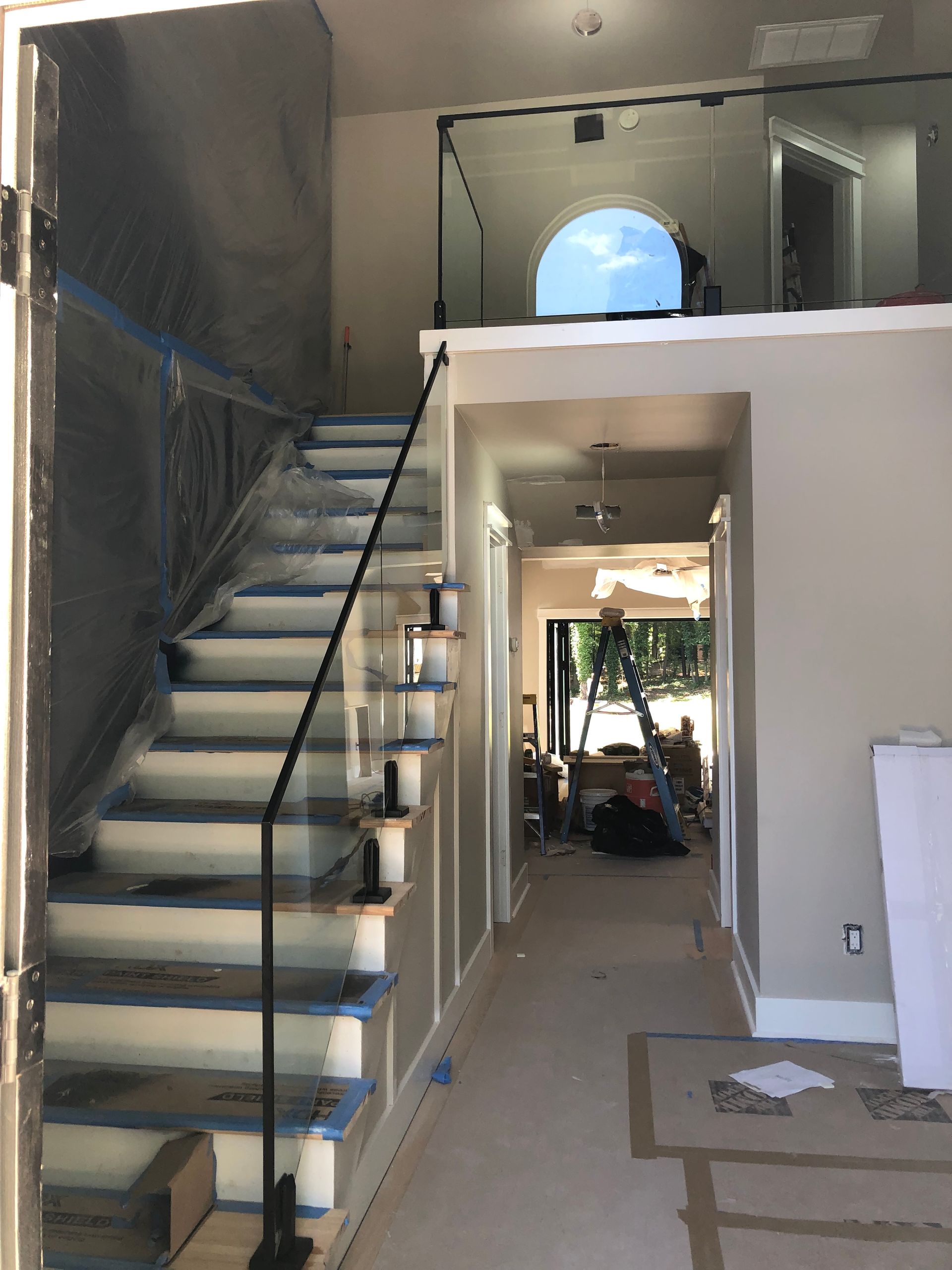 Glass Hand Rails