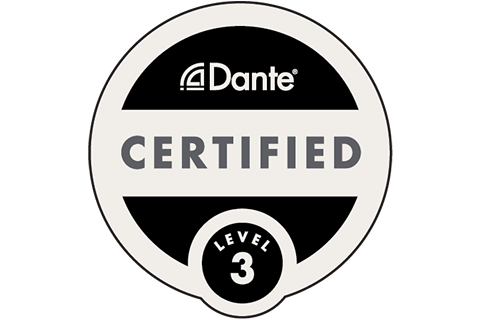 Dante Level 3 Certified