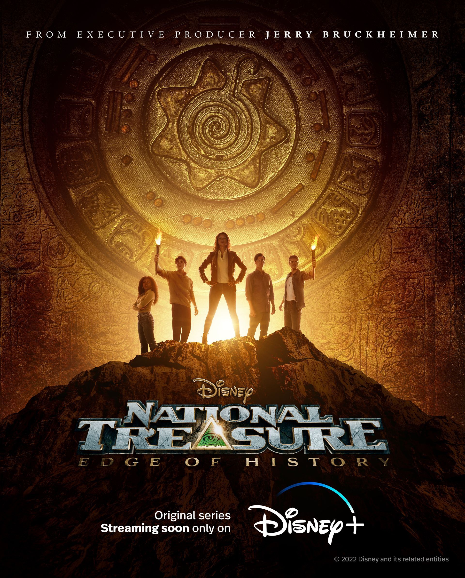 A poster for the movie national treasure