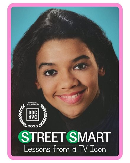 A yearbook picture of Sonia Manzano surrounded by a pink border and the title 