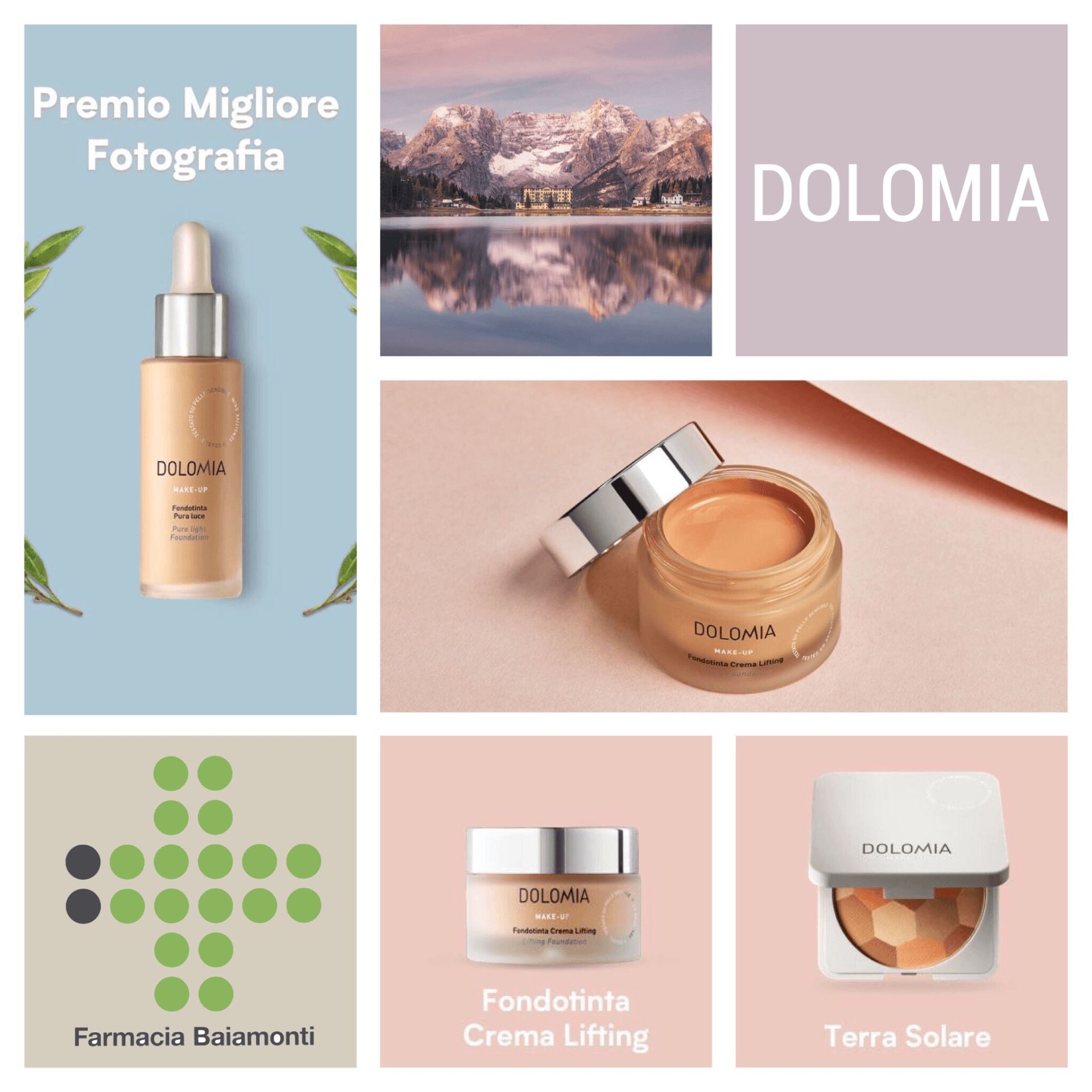 Dermocosmesi Linea Dolomia