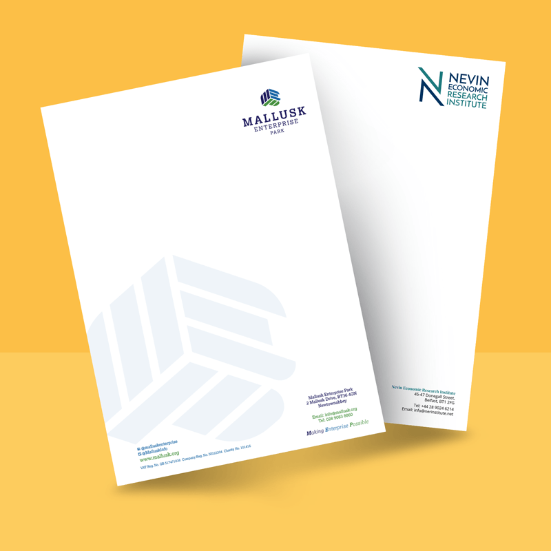 Design and print by Three Creative Belfast