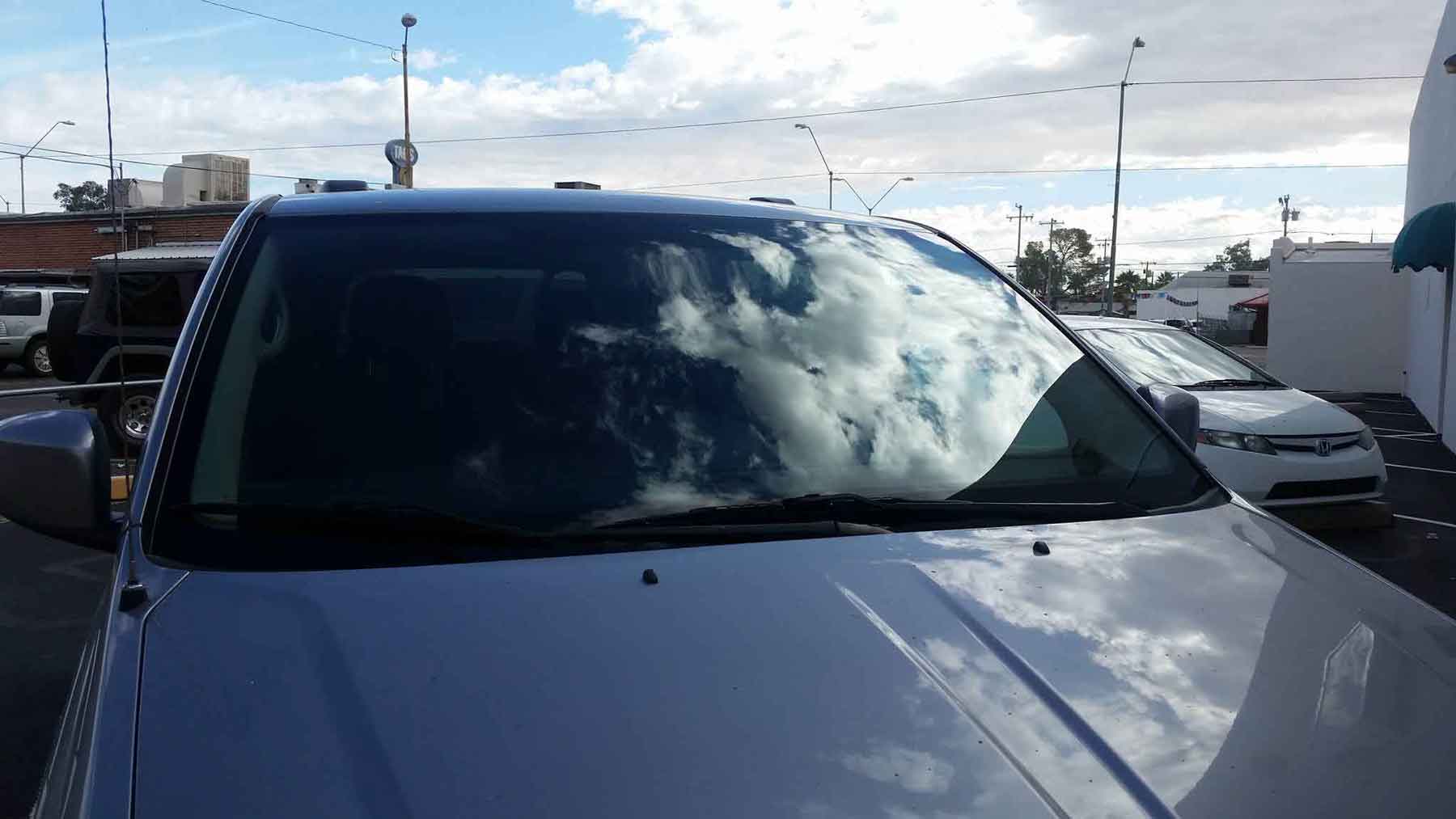 Front View of Car — Glass Replacement & Repair in Coolidge, AZ