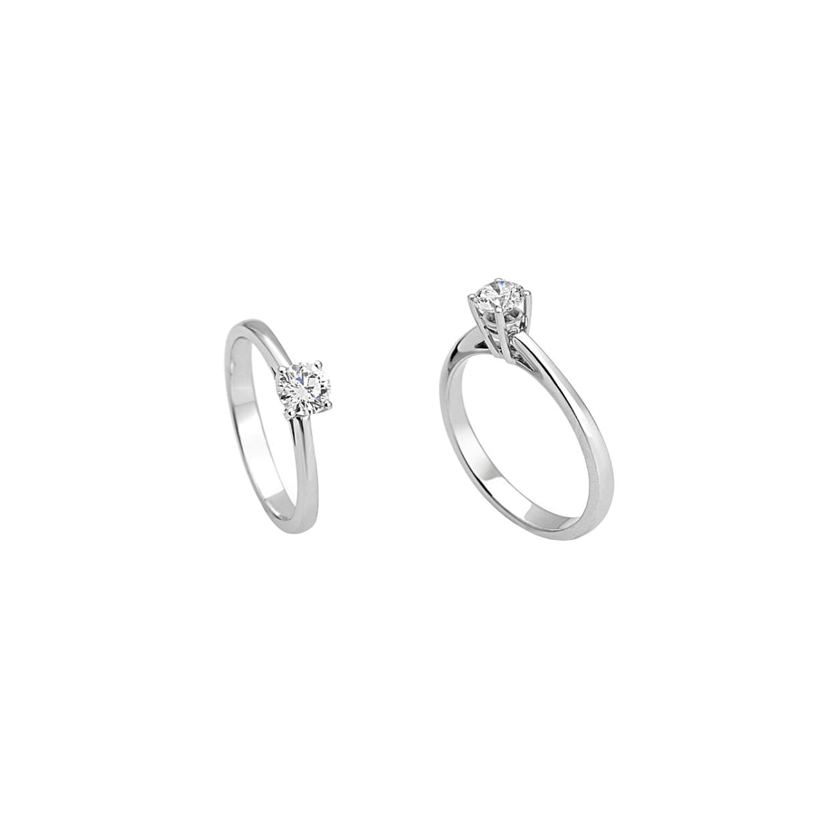 Anello  in oro bianco e diamanti Giorgio Visconti - Gioielleria Marulla Rimini