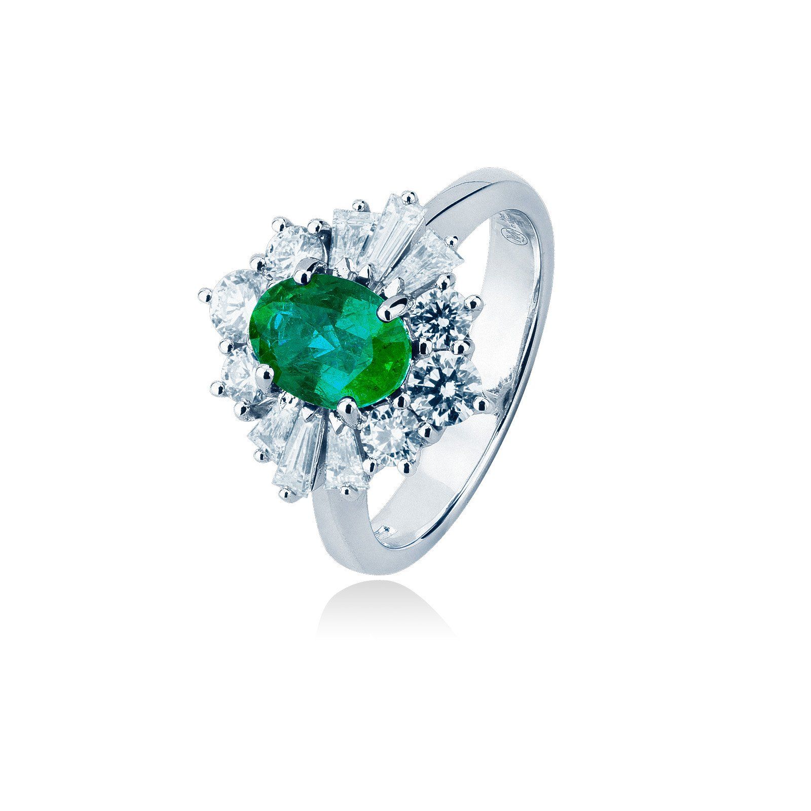 Anello smeraldo e brillanti Mirco Visconti - Gioielleria Marulla Rimini