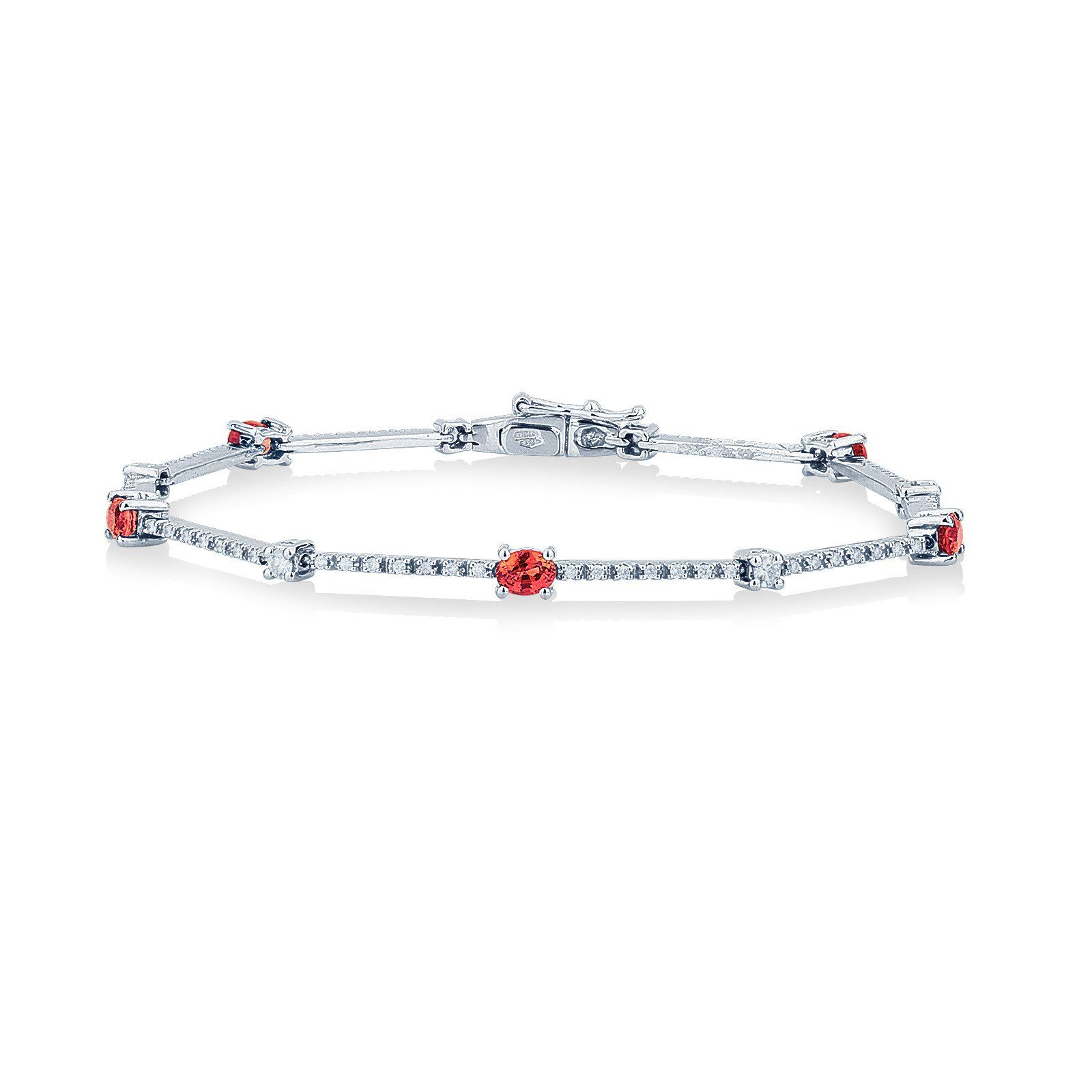 Bracciale Rubini e brillanti Mirco Visconti R080 - Gioielleria Marulla Rimini